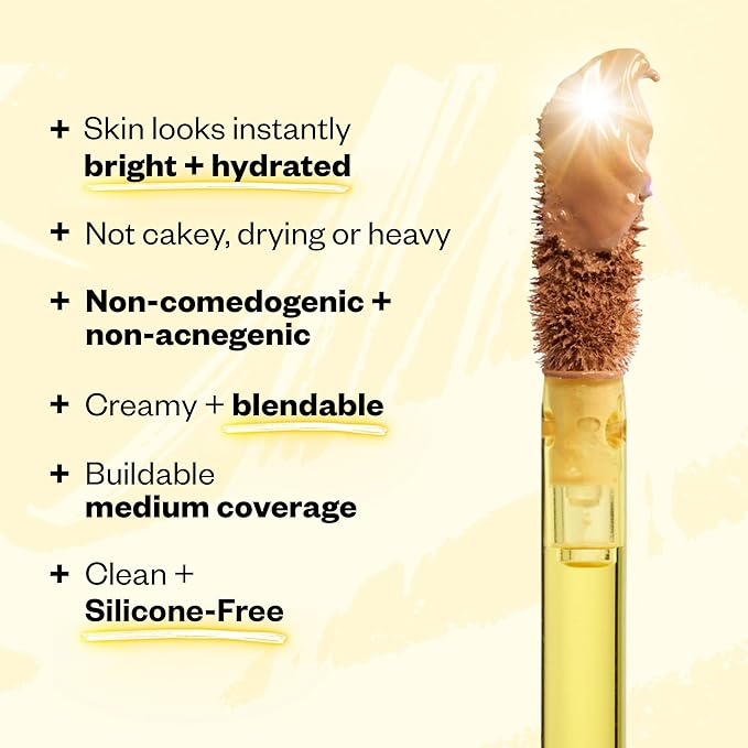 Kosas Revealer Concealer - Medium Coverage Makeup with 07 N)