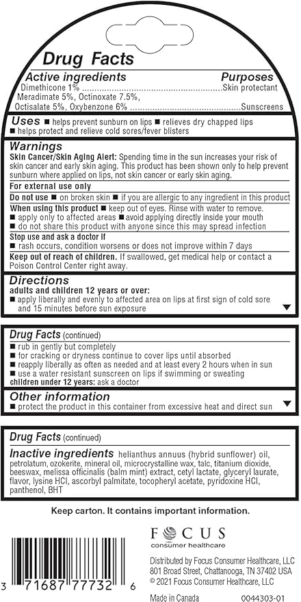 Herpecin L Lip Protectant Stick SPF