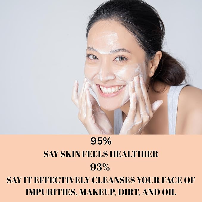 Purifying Toleriane Foaming Facial Wash Cleanser - Oil Free Face Wash for Women & Men with Hyaluronic Acid + Ceramides, Pore Cleanser Safe for Sensitive Skin, Won't Dry Out Skin, Soap Free 3.38 fl. OZ