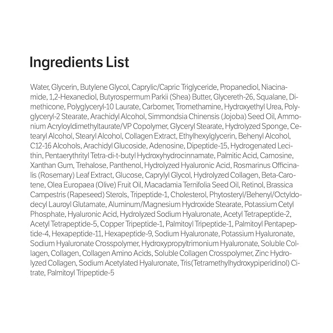 SUNGBOON EDITOR Deep Collagen Retinol Power Boosting Capsule Cream | Microneedling, White Spicules, Skin Firming, Hydration for Dry Skin, Wrinkles, Face Moisturizer, Retinol Cream for Face, 1.69 fl.oz