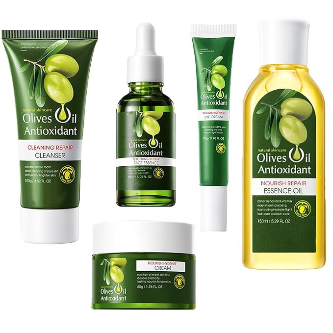 Olive Oil for Skin, 5Pcs Olive