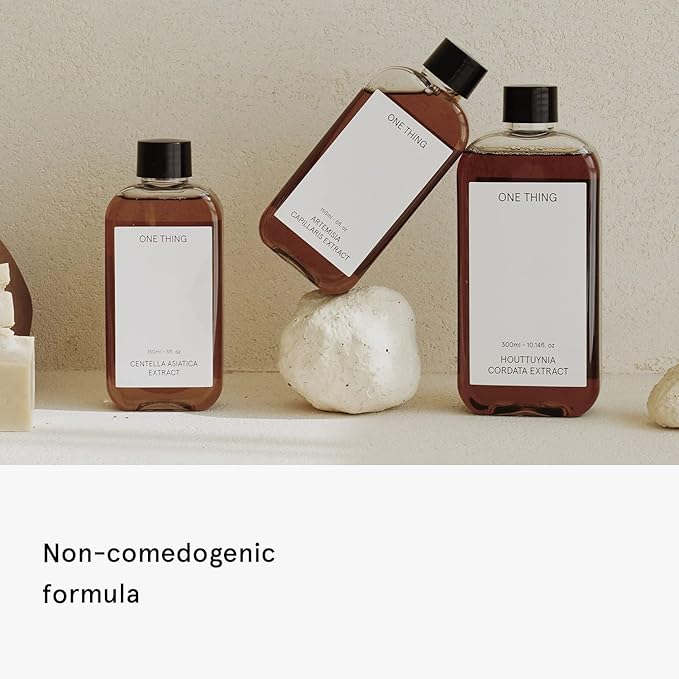 ONE THING Houttuynia Cordata Heartleaf Extract Toner 5.07 Fl Oz | Soothing Calming Hydrating Purifying Daily Facial Extracto, Oily Acne Prone Skin, Redness Irritation Relief | Vegan Korean Skin Care