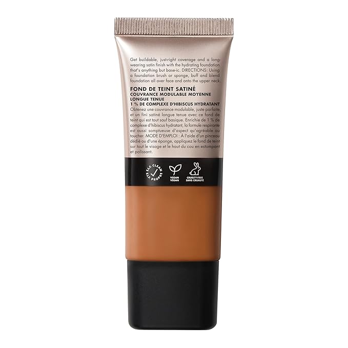 e.l.f. Soft Glam Foundation, Medium Coverage, Long-Lasting & Deep Cool
