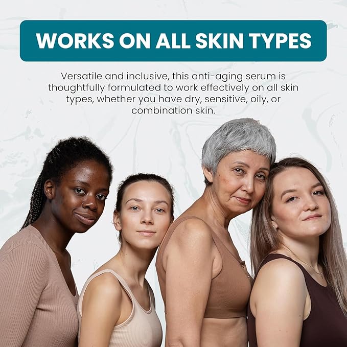 Sun Coast Sciences - Total Package Serum, All-In-One Vitamin C, Hyaluronic Acid, Anti-Aging Facial Super Serum for Wrinkles, Age Spots - 1 fl oz (Pack of 2)