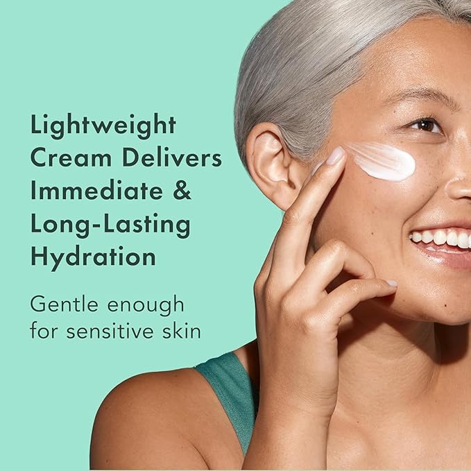 Rael Face Moisturizer, Miracle Clear Barrier Cream, Lightweight Hydration for Oily and Acne Prone, with Succinic Acid, Hydrating Vitamin B5, Vegan, Korean Skin Care (1.8 fl oz)