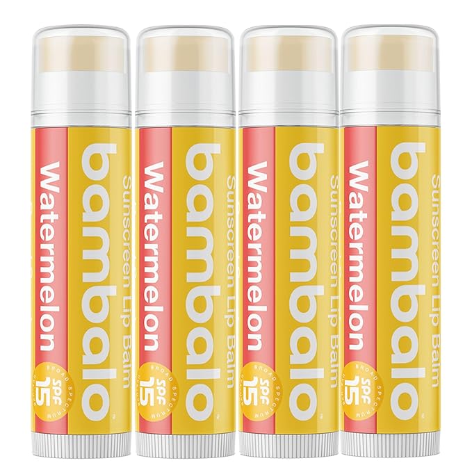 4-Pack Watermelon SPF 15 Lip Balm