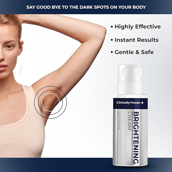 Intimate Area Cream - Inner Thigh, Armpits, Elbows, Knees, Bikini Areas & Lines | Made in Italy