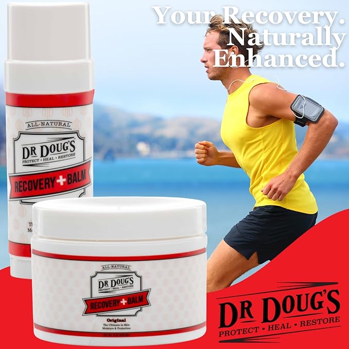 Dr. Doug's Recovery Balm (Large Jar 8oz.) (8 Ounce (Pack of 1))