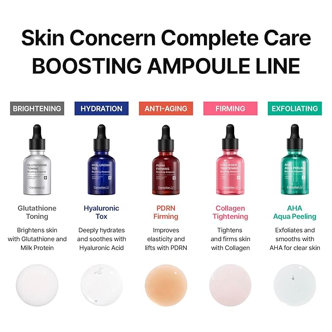 Centellian 24 AHA Aqua Peeling Boosting Ampoule (AHA Peeling Ampoule, 1.01fl oz) - Gentle Exfoliating & Hydrating Serum with AHA Complex, Refines Pores & Enhances Skin Clarity, Korean Skin Care