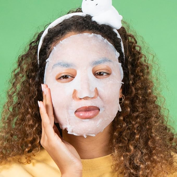 FACETORY Collection Facial Mask Set - Hydrating, Purifying, Soothing, Moisturizing, and Revitalizing - Soft, Form-Fitting Face Masks, For All Skin Types - No Sulfates No Parabens (15 pc)