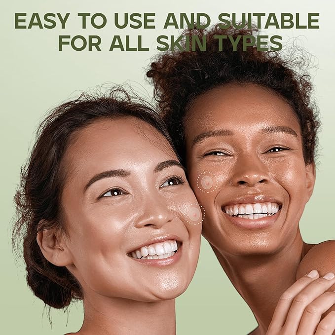 Microdart Hydrocolloid Acne Patch 24 Counts,Pimple Patch Hyaluronate Acid & Salicylic Acid Pimples Overnight for Deep, Early and Hidden Blemishes