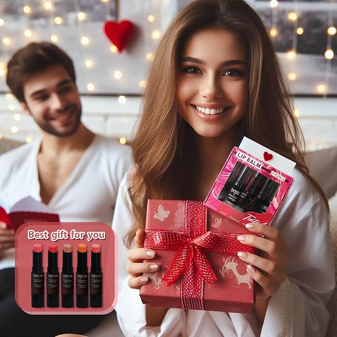 5 Pack Tinted Lip Balm Stocking