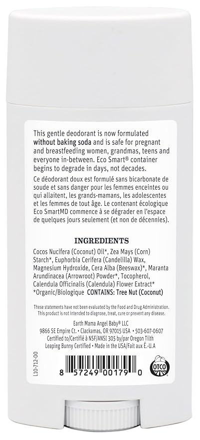 Earth Mama Simply Non-Scents Deodorant | Baking