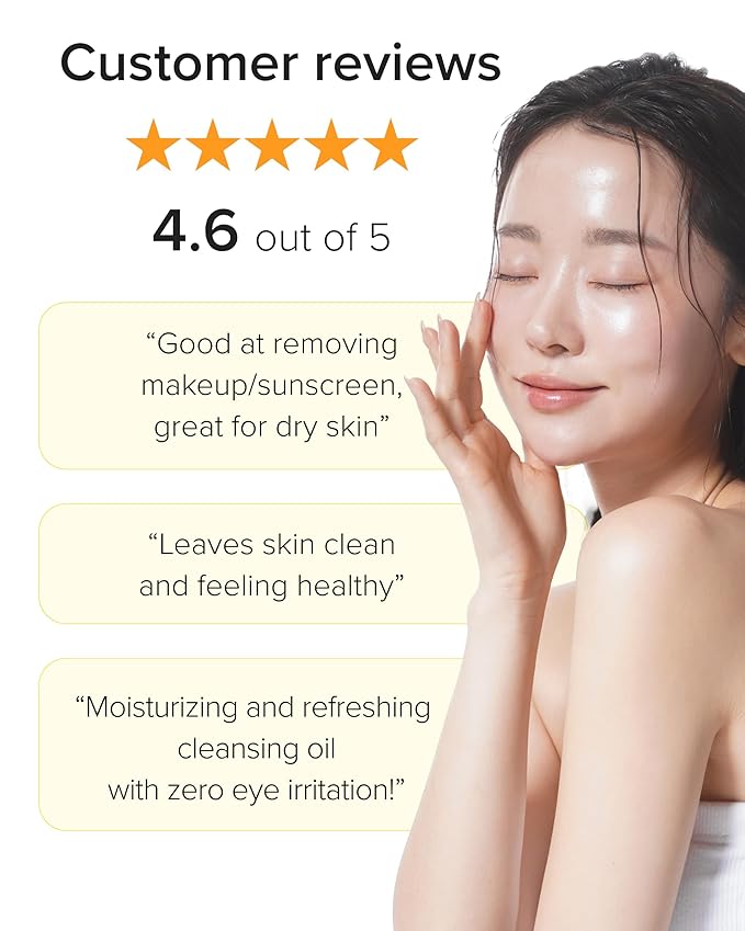 3W8L Deep Off & Fresh Cleansing Oil, Sunscreen remover, Oil Cleanser for Face, Jojoba oil, Deep cleansing, Make up blackhead pore remover, korean skin care, zero irritation on eyes