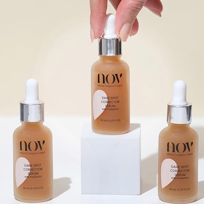 NOV Dark Spot Corrector Serum - Dark Spot Remover for Face - Acne Scar and Redness Reducing Face Serum - All Skin Types - 1.01 oz