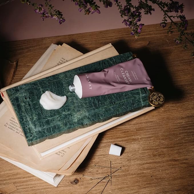 RANAVAT Cream Cleanser - Daily Facial Cleanser Doubles as Waterproof Eye Makeup Remover - Gentle Face Wash to Detoxify and Nourish (3.4 oz)