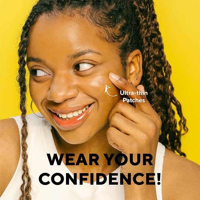 caraseoul Pimple Patches, 2 Size Hydrocolloid Acne Patch for Zits and Blemishes, Bakuchiol & Aloe Vera, Korean Skin Care, Easy to Use – Dermatology Tested