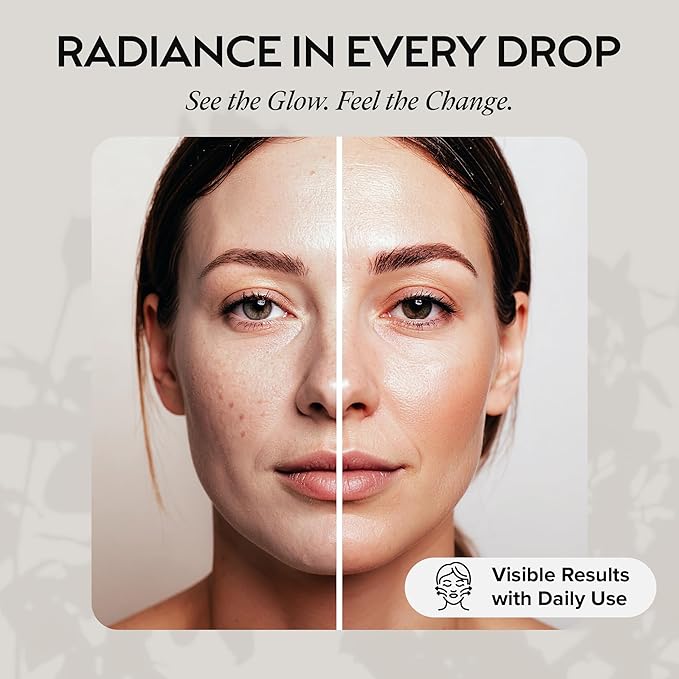 ZAAINA Extra Glow Face Serum – Hydrating Face Oil for Dry, Dull & Sensitive Skin – Lightweight Moisturizer & Natural Primer for Makeup – With Rosehip Oil, Pumpkin Seed & Vitamin E – 1oz Bottle