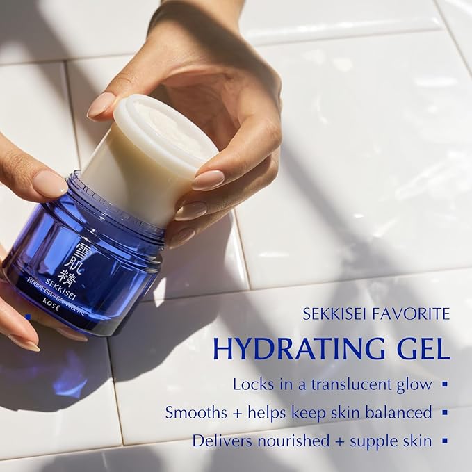 SEKKISEI Herbal Gel REFILL Pod, Multi-Purpose 6-in-1 Benefits Hydrating Gel Moisturizer & Mask, 2.8 Ounce