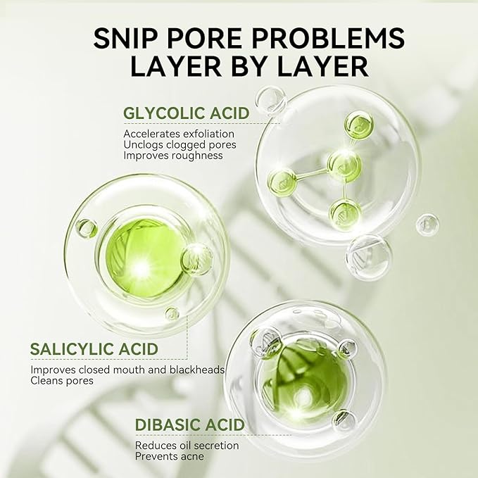 LANBENA 3-in-1 Blackhead Removal Set - Bamboo Charcoal Pore Strips (30g), Pore Minimizing Serum (30ml) & Removal Paper - Mask for Face, Minimizes Pores & Leaves Skin Fresh & Clean, Blackhead Remover