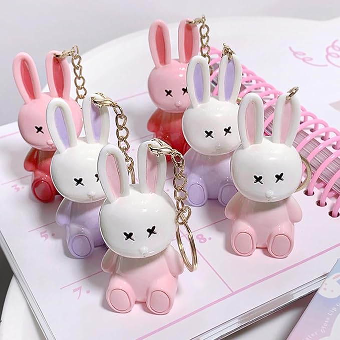 3 Colors Lip Tint Keychain Liquid Lip Tint Gloss