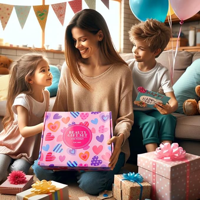 Birthday Gifts For Women-Assorted 4 Shower Exfoliating