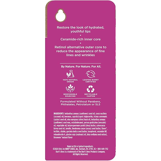 Burt’s Bees Renewing Lip Treatment, With