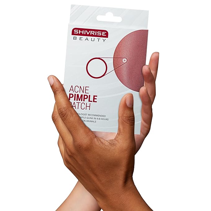 Pimple Patches for Face (300 Counts), Hydrocolloid Acne Patches for Face, Covering Blemishes, Invisible Pimple Patches, Round Shape Zit Covers, Not Tested on Animals, 4 Sizes