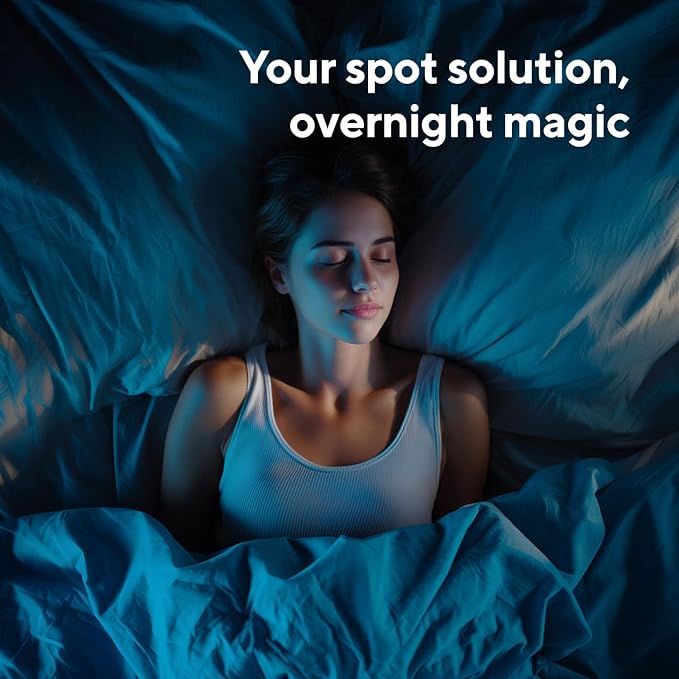 caraseoul Overnight Pimple Patches, Thicker & Extra Adhesion, 2 Size Hydrocolloid Acne Patch for Zits and Blemishes, Bakuchiol & Aloe Vera, Korean Skin Care, Easy to Use – Dermatology Tested