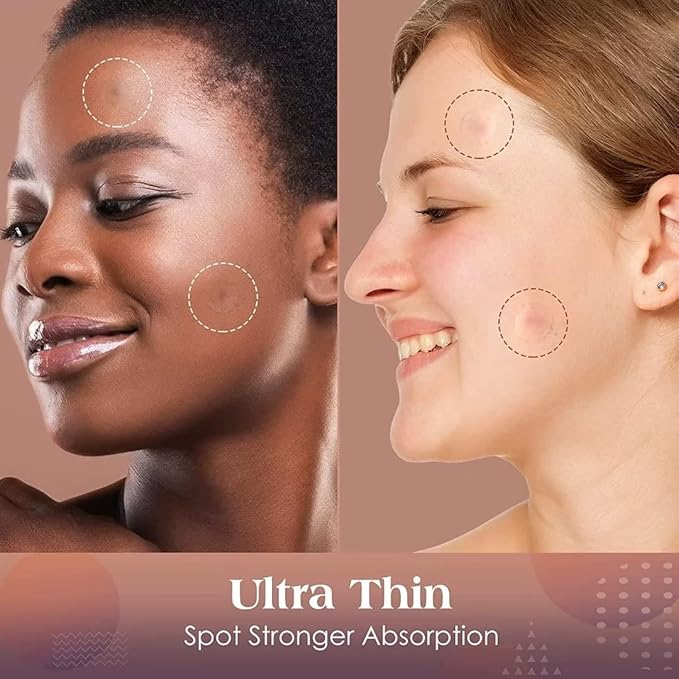 AUSLKA Blemishes Patches -175 Patches - Hydrocolloid Spot Dots - Blemishes Patch - Pimple Stickers, For Face Absorbing Cover Patch