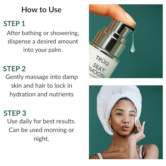 Luxurious Anti-Aging Serum for Face, Body & Hair. Silky Smooths Hydrating Whole-Body Wrinkle Repair Cream with Jojoba, Argan & Meadowfoam Oils – Restore Radiance, Firm Skin, Fade Scars – 1.7oz