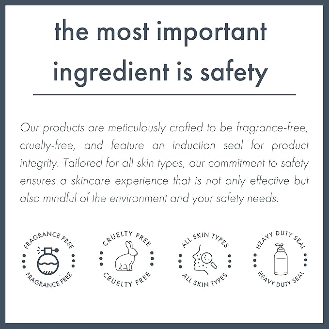 Unisex 3 Step Skin Care Routine including