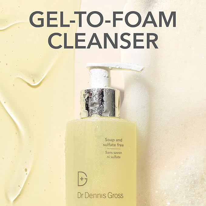 Dr Dennis Gross Alpha Beta® AHA/BHA Daily Cleansing Gel, for Skin That is Dull, Congested and Uneven Tone & Texture (2 Fl Oz)