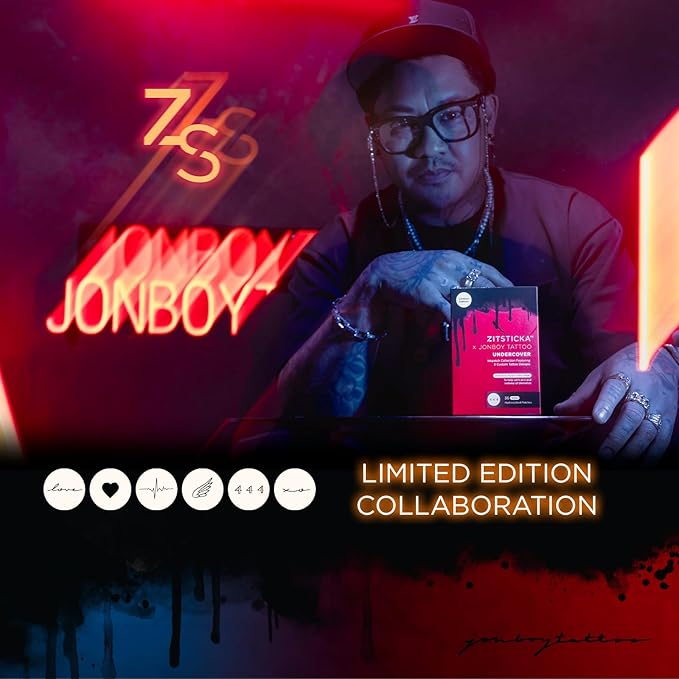 ZitSticka Pimple Patches for Face and Body, Hydrocolloid Patches to Cover Zits & Blemishes, Zit Spot Stickers, Body Blemish Patch (Jonboy InkPatch Collection Cute Pimple Patches 36 Pack)