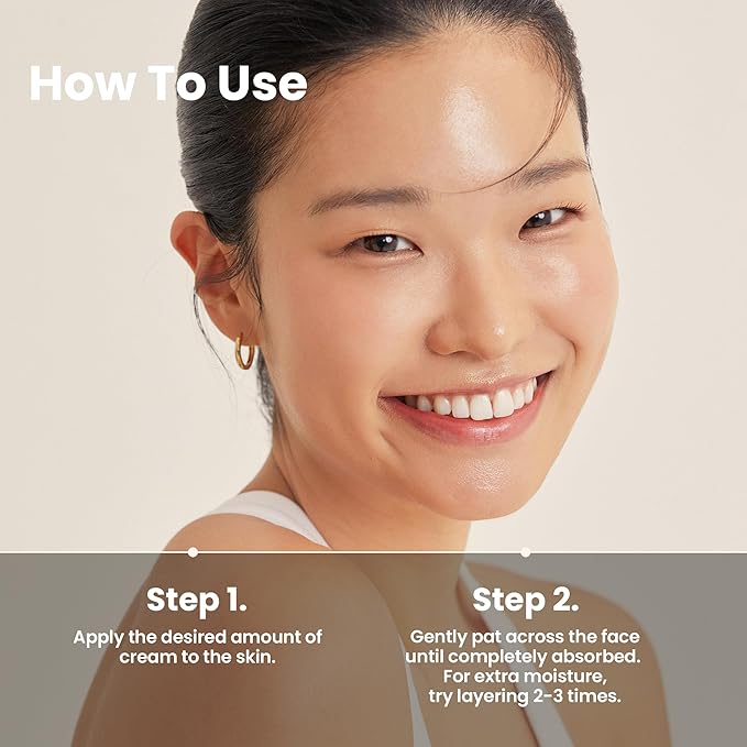 AXIS-Y Heartleaf My Type Calming Cream - Soothing, Redness Relief & Long Lasting Moisture Dewy Skin Daily Face Lotion - Vegan Korean Skin Care Moisturizer Face Cream - 2.02 fl. oz.