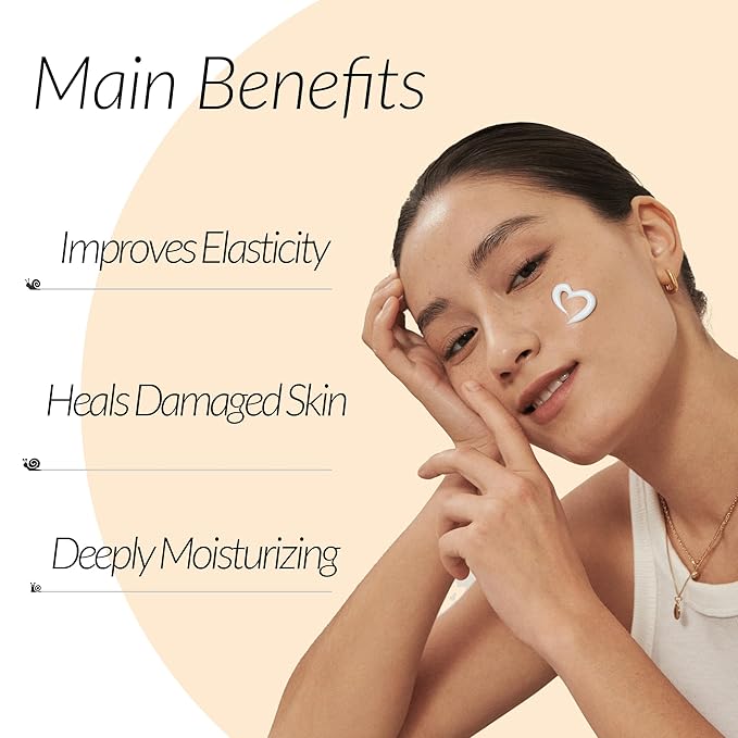 MIZON All-in-One Snail Repair Cream Korean Face Moisturizer with Snail Mucin & 12 Natural Extracts Hydrating & Nourishing Cream for Fine Lines, Wrinkles & Blemish Care Travel Size(1.18 Fl Oz)