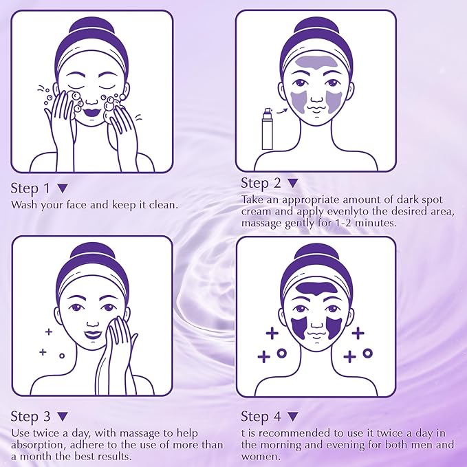 Dark Spot Remover for Face, Dark Spot Corrector Cream, Rapid Tone Repair Upgraded Formula Retinol Serum for Sun Spots, Age Spots, Skin Brown, Melasma Skin Care with Vitamin C for Women 1.7 Fl OZ