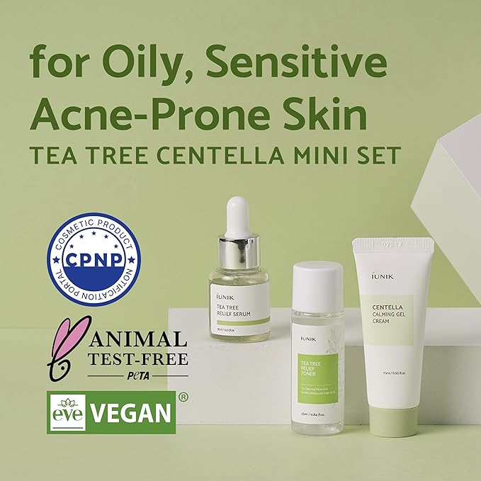 iUNIK Centella Mini Set Travel-Friendly Skincare calming