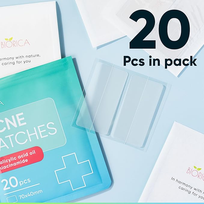 Pimple Patches for Face with Tea Tree Oil. Hydrocolloid Acne Pimple Patches. Blemish Patches, Acne Dots, Pimple Stickers, Acne Patch and Pimple Patch