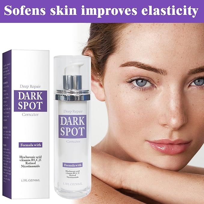 Dark Spot Remover for Face and Body, Dark Spot Corrector for Age Spots & Brown Spots, Rapid Tone Repair Cream with Advanced Formula with Hyaluronic Acid & Vitamin C Treatment (1.7 Fl Oz)