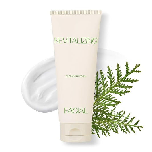 KLAVUU Revitalizing Deep Pore Care Face Wash | Hydrating Facial Cleanser for Sensitive skin with Hyaluronic Acid & Panthenol | Removes Makeup Gently | Fragrance Free - 5.07floz