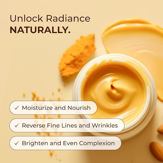 Glo Melanin Nourishing Face Cream - Illuminate Your Skin with Nourishing Cream for Face - Radiant Glow and Renewal with Face Cream (2 Oz)