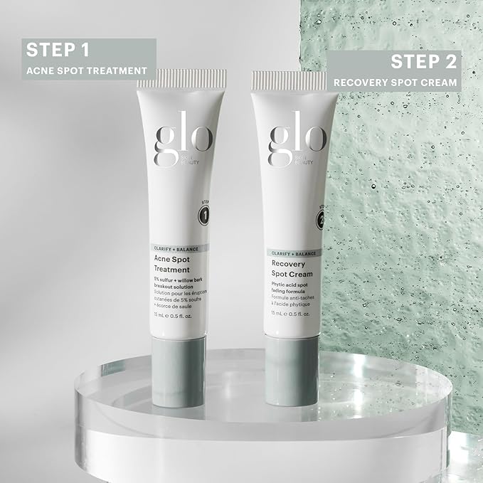 Glo Skin Beauty Recovery Spot Cream | Acne shadow mark spot fading formula | For acne-prone and oily skin