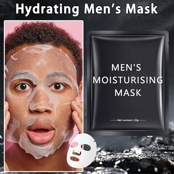 10PCS Hydrating Facial Sheet Masks,Lightweight Breathable Face Mask,Refreshing Oil Control Face Sheet Mask Skincare,Long Lasting Moisturizing Sheet Mask,All Skin Types