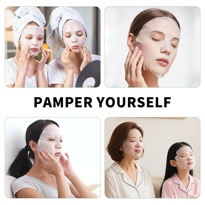 12 Pack Variety Face Masks Skincare for Women Sheet Face Mask for Kids Teens Girls, Hydrating Face Masks for All Skin Types with Natural Ingredients, Birthday Party Spa Gift for Kids Teens Girls Women