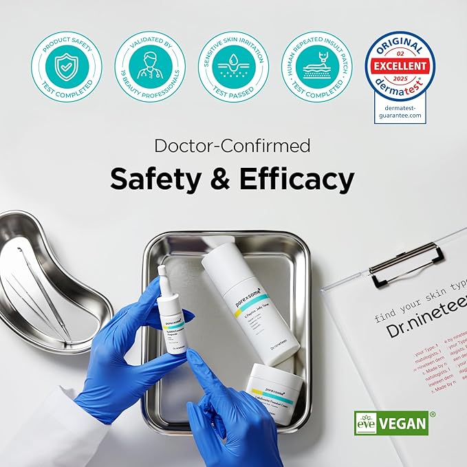 Dr.ninteen CollaBooster Poreshot CreamㅣPoly Lactic Acid(PLA) + 12 Hyaluronic Acid(HA) + CeramidesㅣFace Moisturizer for Pore Tightening & FirmingㅣKorean Skin Care (1.69 fl.oz.)