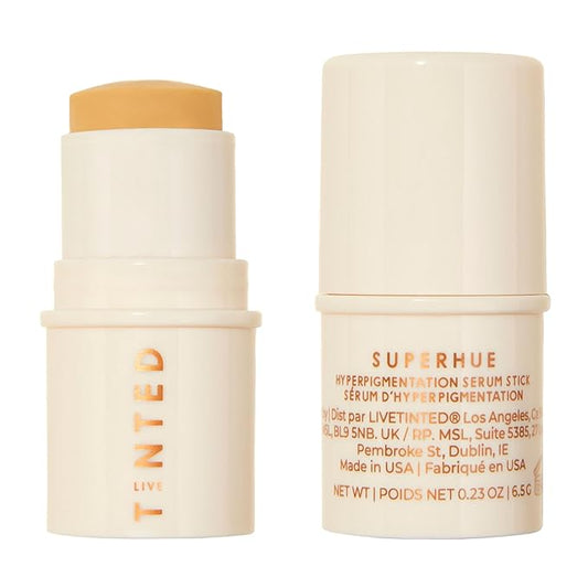 Live Tinted Superhue Hyperpigmentation Serum Stick Mini - Balm-to-Serum Stick For Face & Body - Skin Care with Niacinamide & Vitamin C, Facial Serum Stick for Dark Spots, 0.23 oz