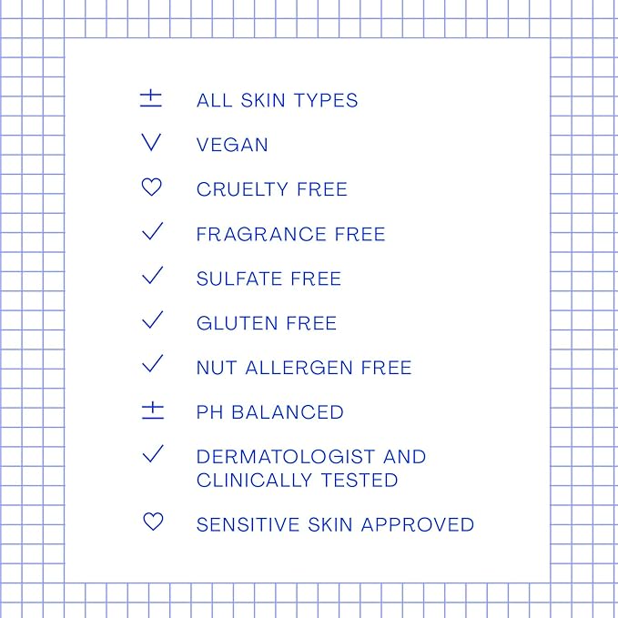 The Outset Gentle Micellar Antioxidant Cleanser - Gel Face Wash + Makeup Remover - Hydrating and Brightening - Fragrance Free for Sensitive Skin - Clean, Vegan, Gluten Free, All Skin Types - 5 fl oz