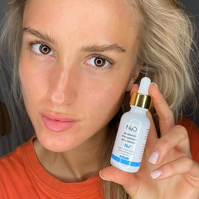 nuorganic Hyaluronic Acid + B5 + Plant Stem Cells: Skin Feels Hydrated, Plumper, Dewy and Rejuvenated - PhytoCellular Science + Multi Molecular + 100 Hour Hydration + Better Skin in 7 Days