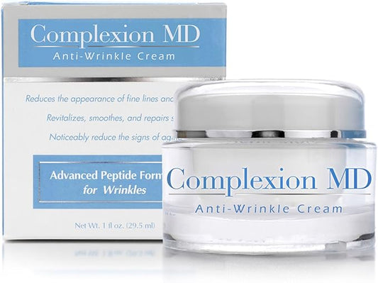 Advanced Anti-Wrinkle Cream – Clinically Tested Multi-Peptide with Hyaluronic Acid – Face Moisturizer for Skin care – Hypoallergenic for All Skin Types – 1 Ounce
